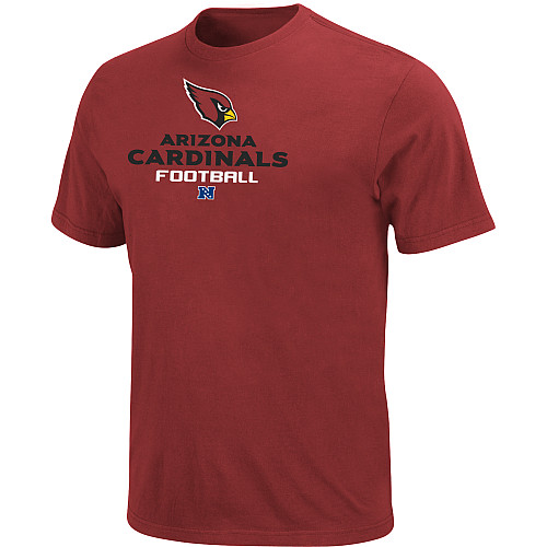 Arizona Cardinals Big & Tall Critical Victory NFL T-Shirt - Red